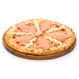 Пицца с лососем (30 см)